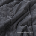 Manta ponderada por gravedad Crystal Fleece de 5 capas